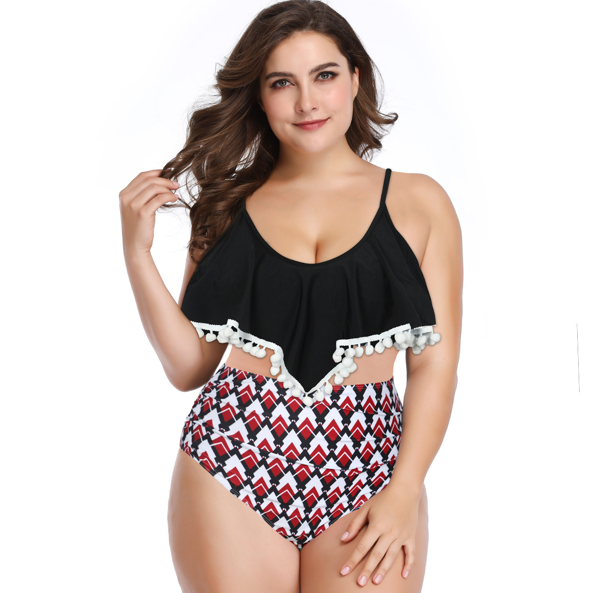 F4794-2 plus size bathing suits